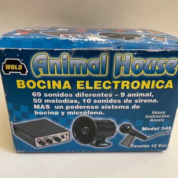 Wolo Animal House Electronic Horn (Model 345) - Picture 3 of 9